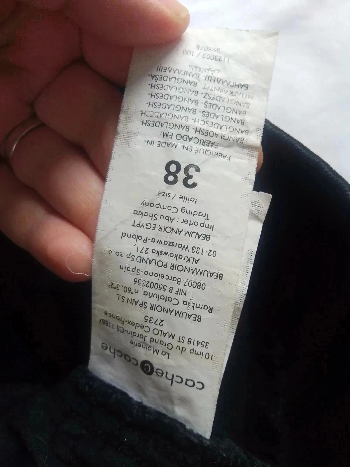 Jeans negros para mujer 38 – photo 6